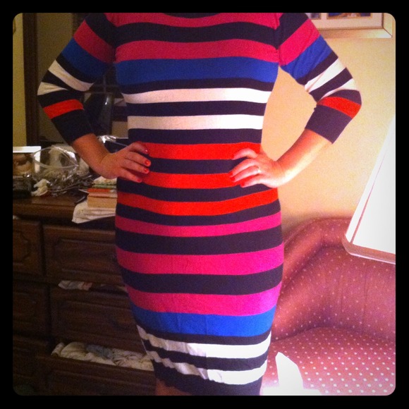 REDUCED! Color block sweater dress