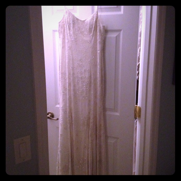 Wedding or evening dress