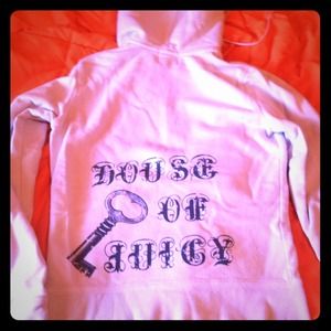 Juicy Couture zip up hoodie SMALL