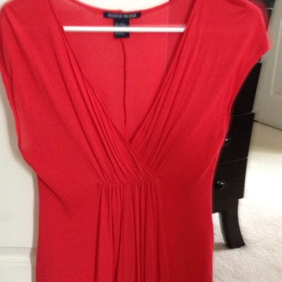 Boston proper drape blouse, never worn