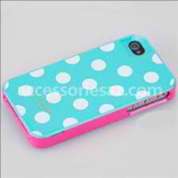 kate spade Accessories - LAST ONE Kate Spade Blue w/ Dots iPhone Case