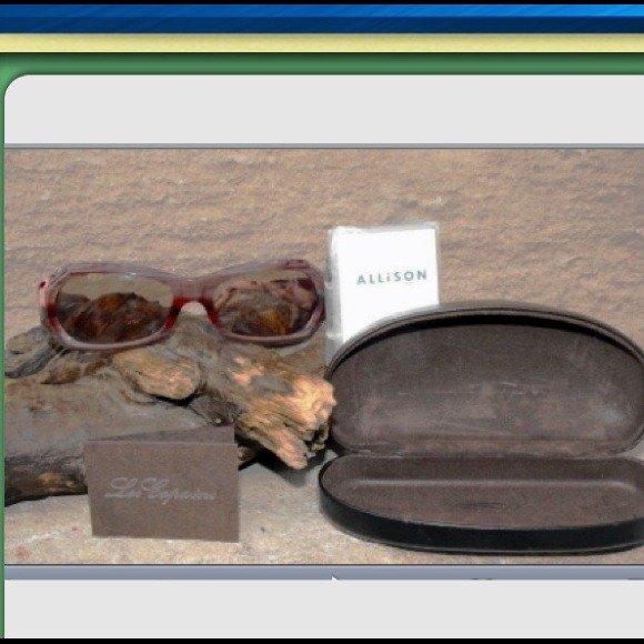 ?B.New!AUTHENTIC LES COPAINS ALLISON SUNGLASSES?