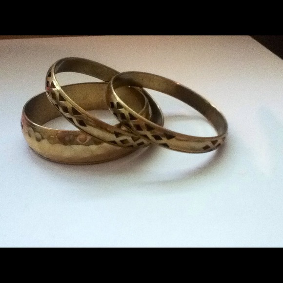 ✨reduced! Gold bangles! - Picture 2 of 2