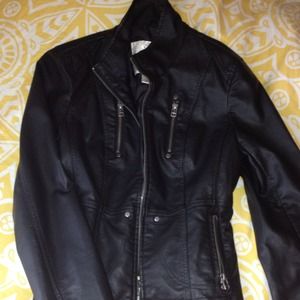 Arden B faux leather jacket