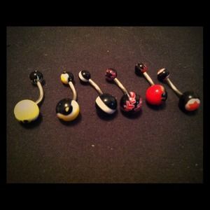 Belly button rings