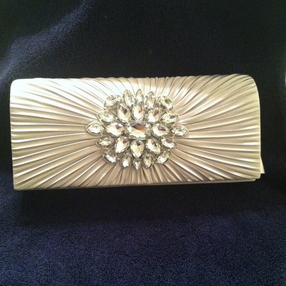 Stunning Silver Evening Bag