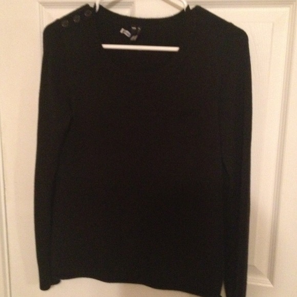 takeout Black long sleeve sweater