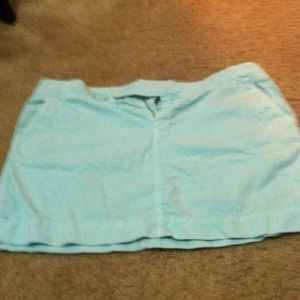 A blue old navy skirt