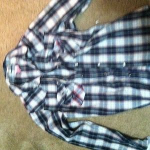 A mixed color flannel