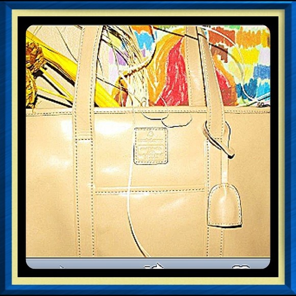"TO VEGANS WITH " LIZ CLAIBORNE SHOPPER TOTE - Picture 2 of 4
