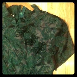 Reduced Vintage Chinese / cheongsam-inspired dress