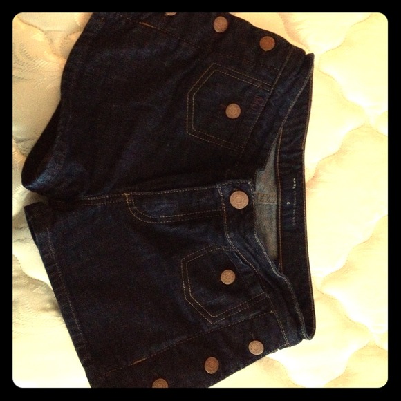 Marc Button Shorts - Picture 1 of 2