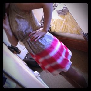 Pink tie-dye dress size SM