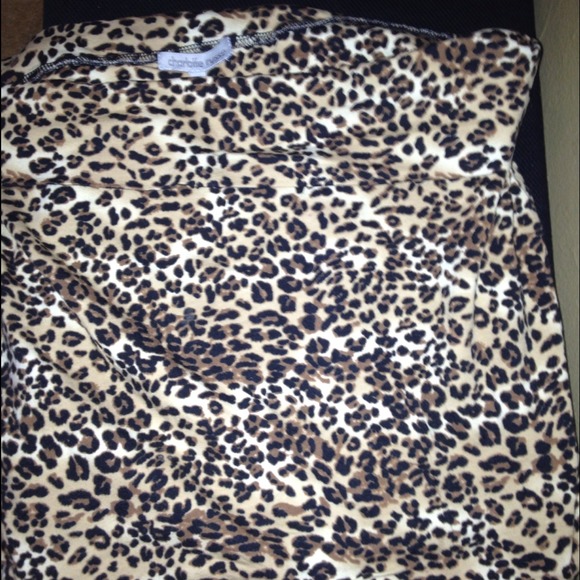 Leopard skirt