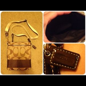 Authentic Coach Signature Crossbody