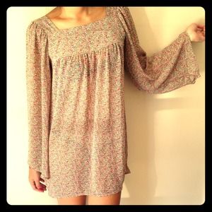 ❌SOLD❌Floral Hippie Dress