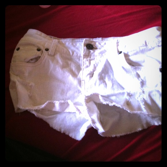 white shorts