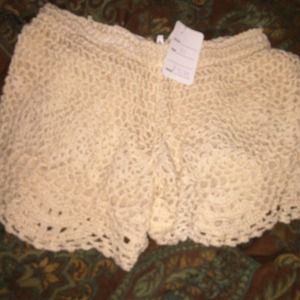 Lace shorts