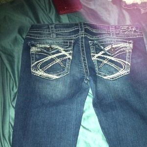 Silver Pioneer Bootcut Jeans