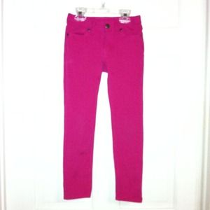 Girl Gap stretch pants in pink