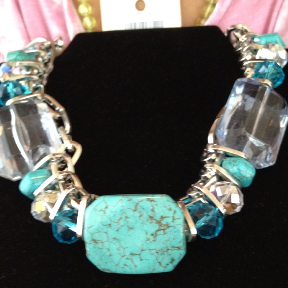 Stone & Crystal Necklace