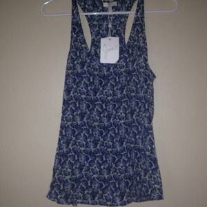 Joie Silk Racerback Tank
