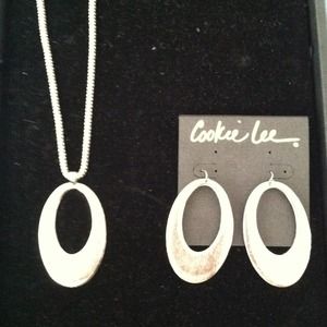 Necklace and earrings