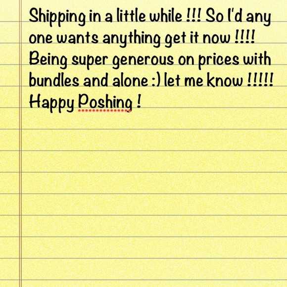 SHIPPING !!!!