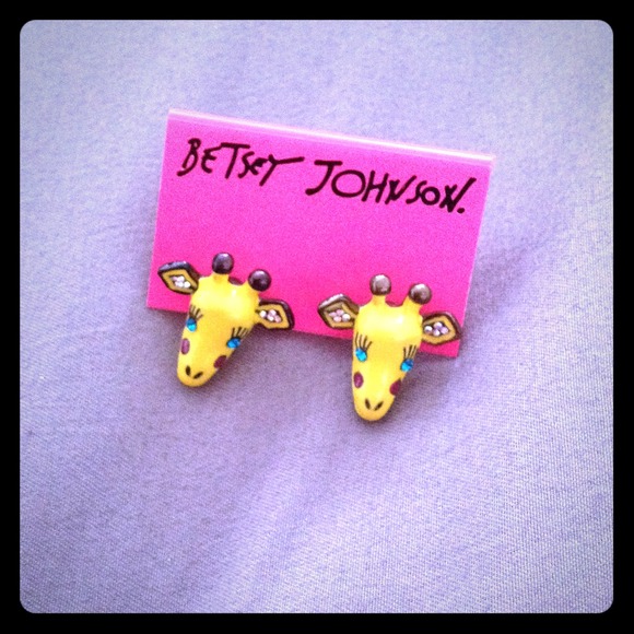 Betsey Johnson Giraffe Earrings. ¡Reduced!