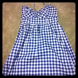 Plaid summer dress