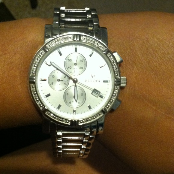 Authentic diamond watch.