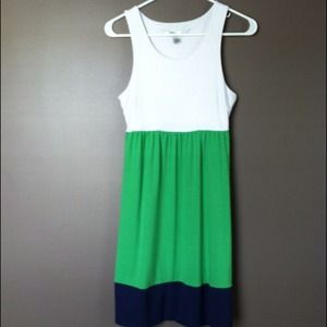 Colorblock dress