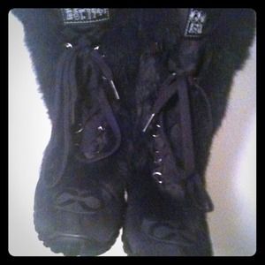 Black Coach "Jennie" Boots