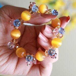 Gem multi-colored bracelet