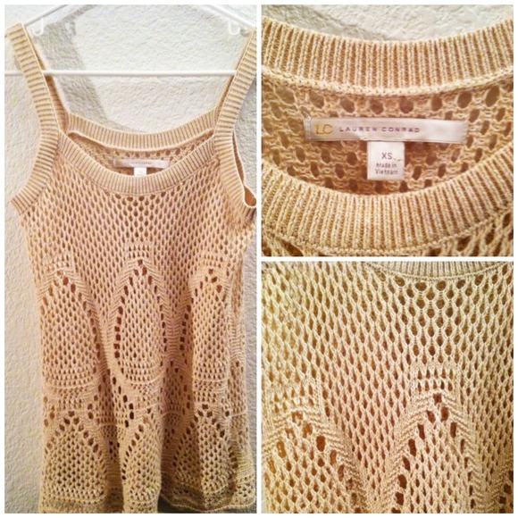 Crochet Knit Tank