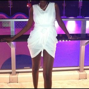 White cocktail dress.***Sold***