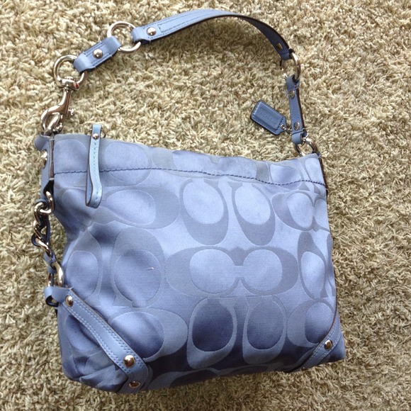 🌟🌟Resvd🌟🌟 Coach C Logo Blue Authentic Medium