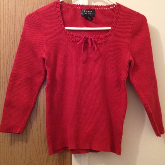 ❤SOLD❤Ralph Lauren Red