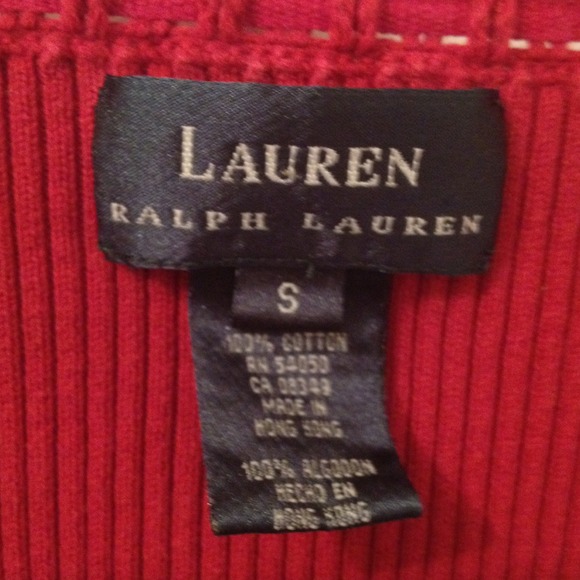 ❤SOLD❤Ralph Lauren Red - Picture 3 of 4