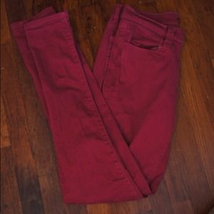 SOLD  Modern Amusement Red Jeans