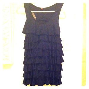 BUNDLE: floral dress, striped shirt, black tank