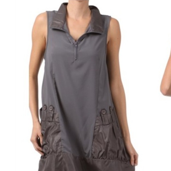 NEW! The Zippered Collar Dress