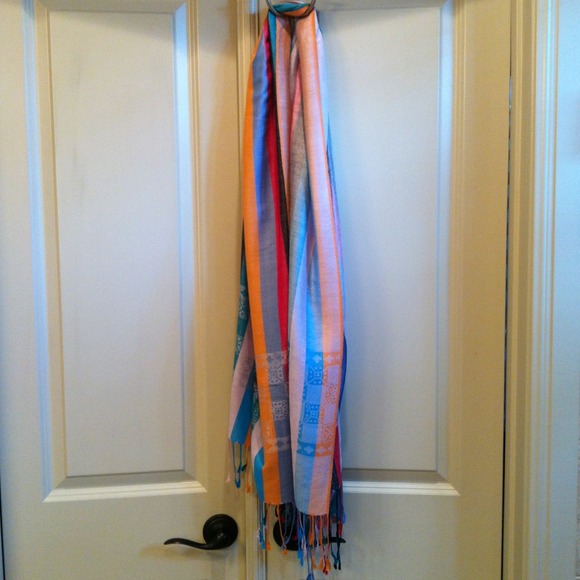 Multi colored scarf/ pashmina