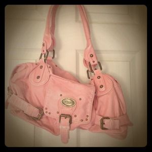 💋💋REDUCED Pink faux leather D&G handbag💋💋