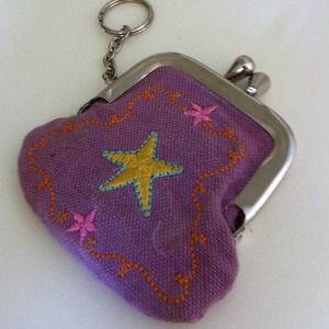 Adorably little key chain/ coin purse!