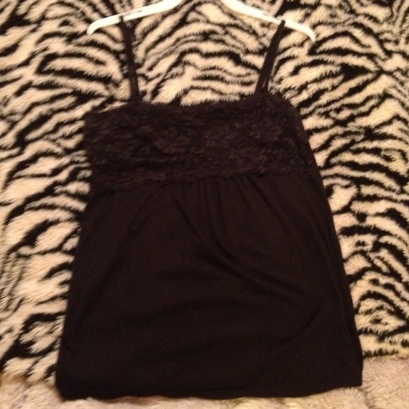 💚black babydoll tank
