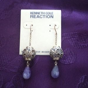 💗Reserved @aslome"Kenneth Cole Amethyst Earrings