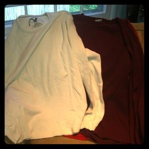 Men's size L  long sleeve flannel bundle