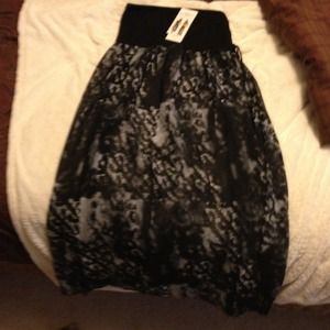 Brand new black bandeau dress never worn!