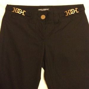 Black Dolce & Gabbana pants only worn once!